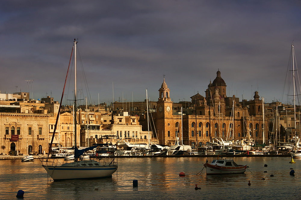 abends auf malta...