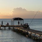 Abends auf Mauritius