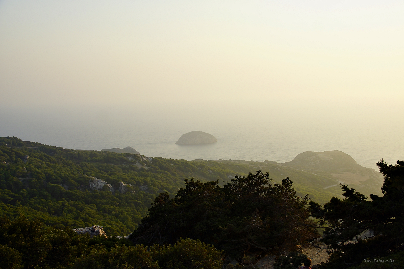 Abends auf Rhodos