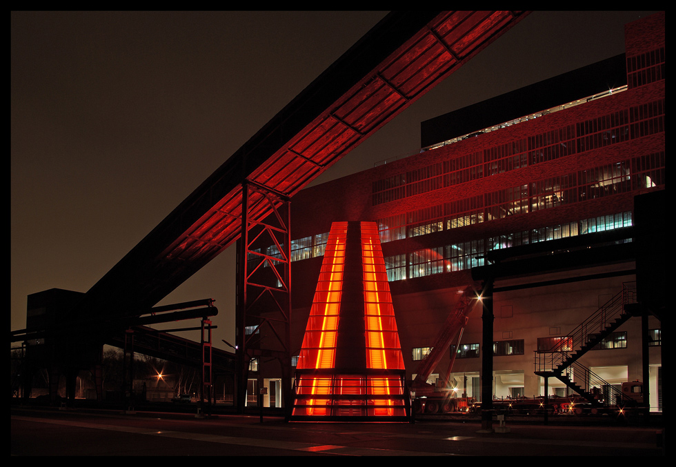 abends auf Zollverein (1.)