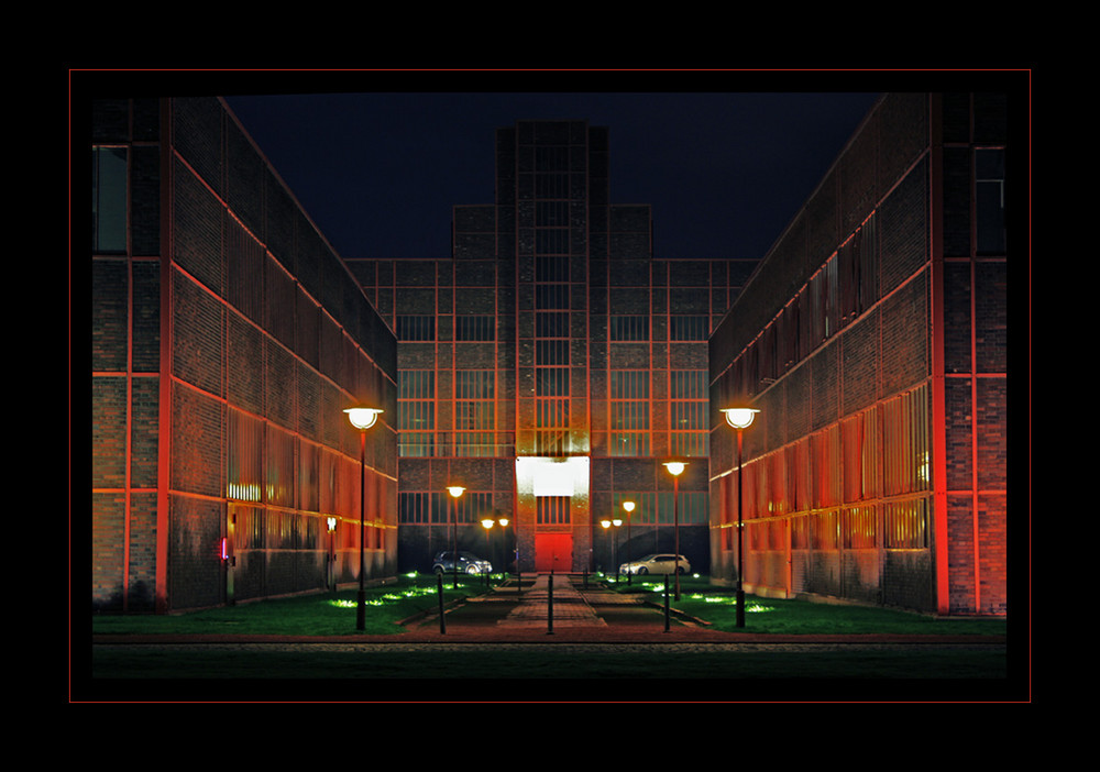 abends auf zollverein