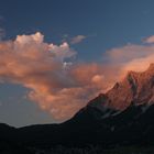 Abends bei der Zugspitze