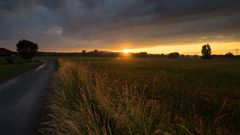 Abends bei einem Spaziergang