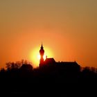 Abends beim Kloster