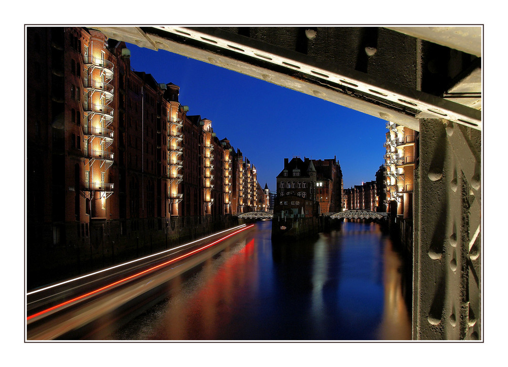 Abends beim Wasserschlösschen