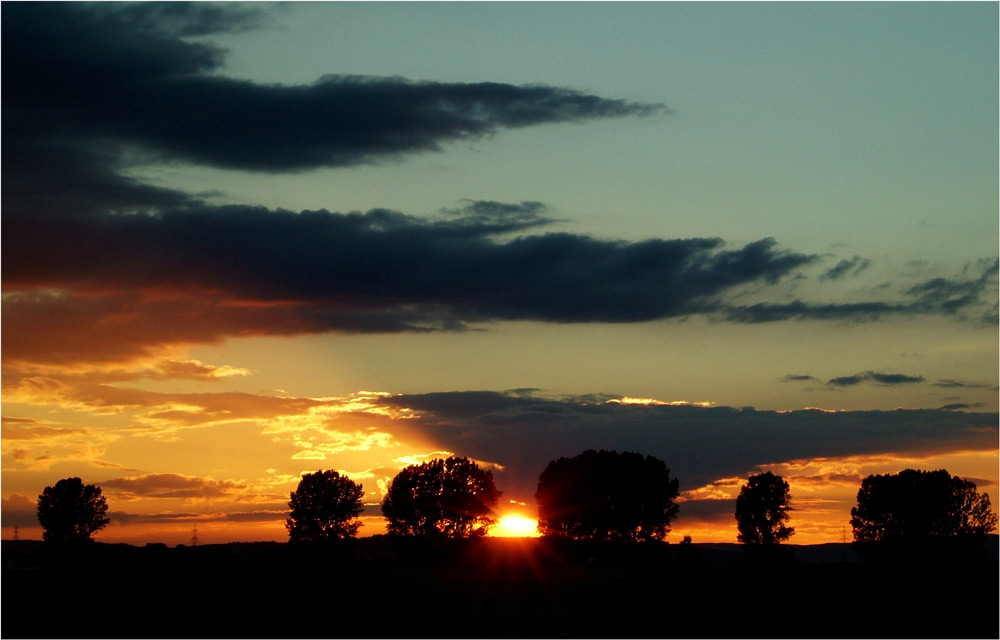 abends früh um sieben ....