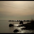 abends glänzt die Ostsee