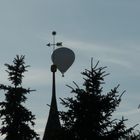 Abends hinter`m Kirchturm....