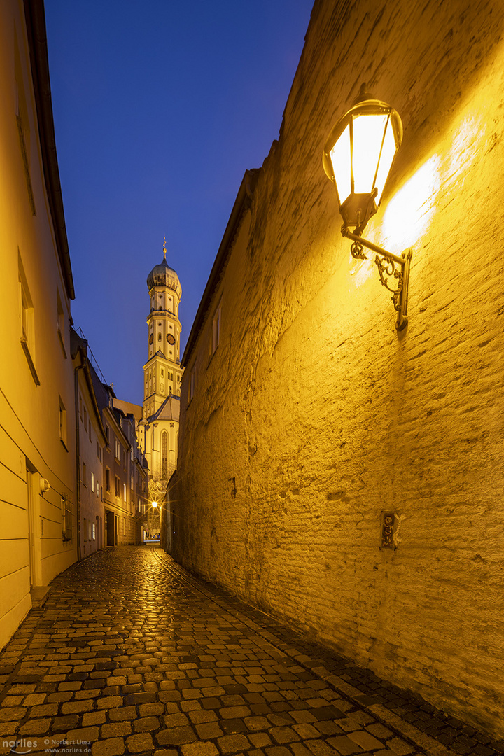 Abends im Afragäßchen