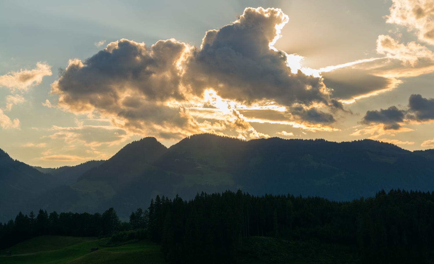 Abends im Allgäu