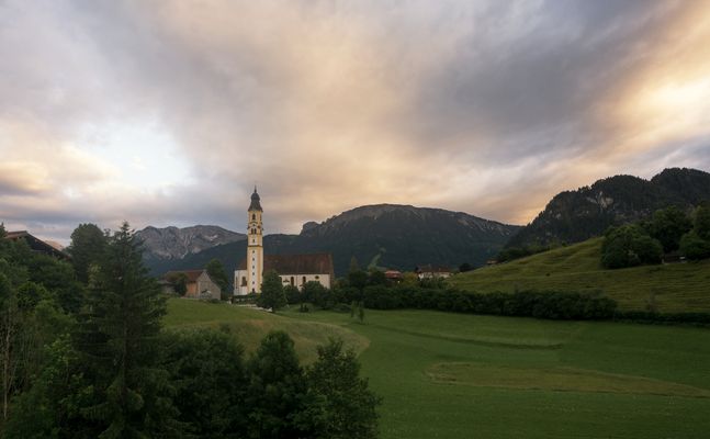 Abends im Allgäu