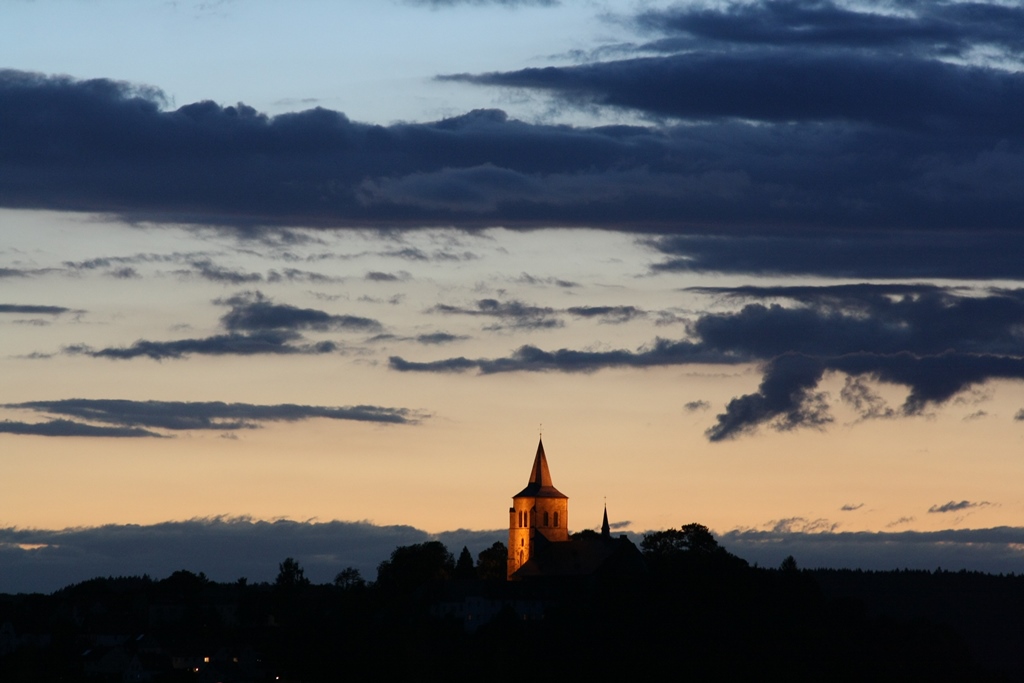 Abends im August