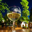 Abends im Biergarten