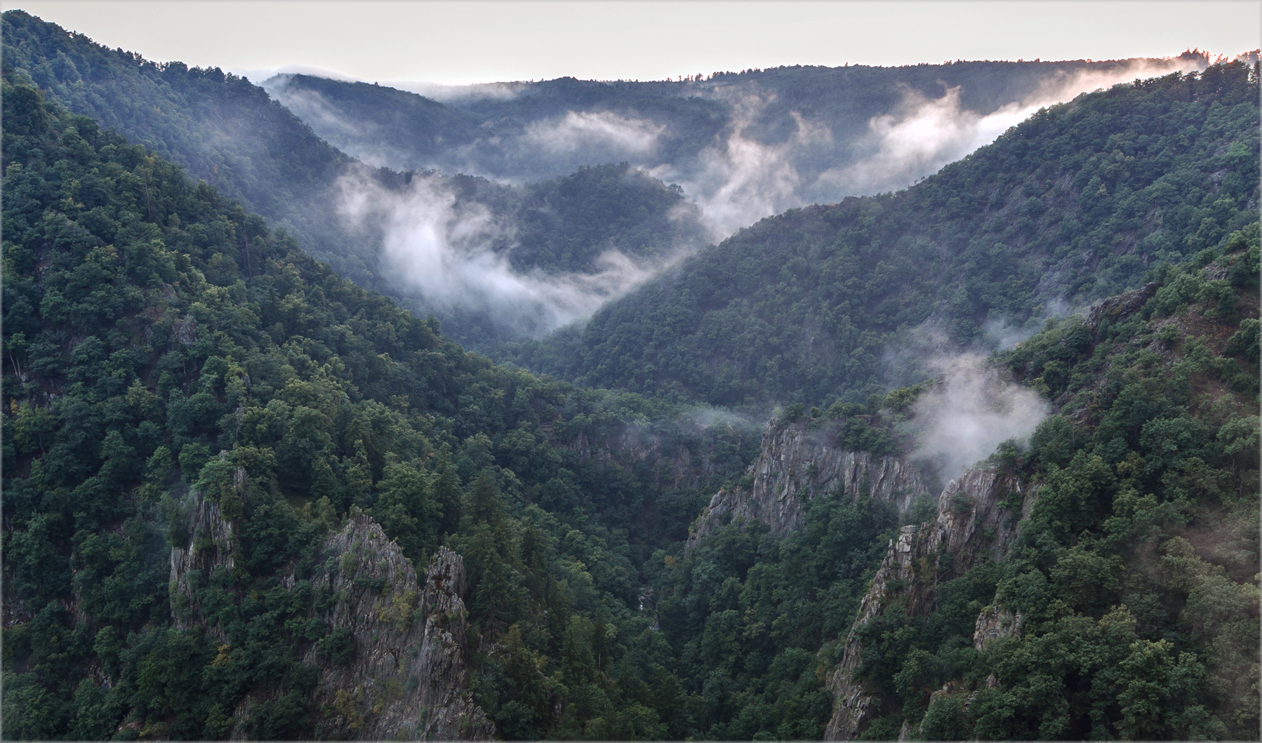 abends im Bodetal