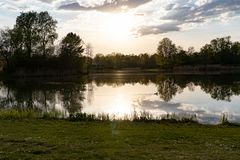 Abends im Britzer Garten 