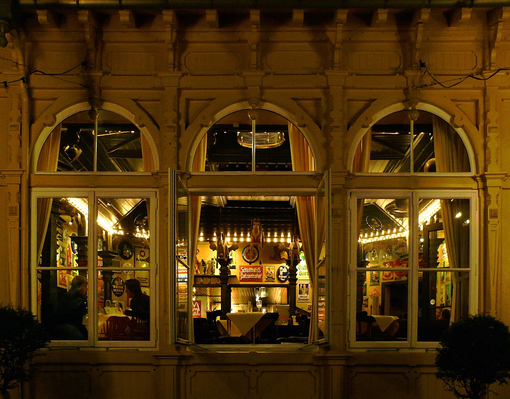 Abends im Bürgerpark