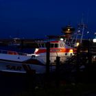 Abends im Büsumer Hafen…