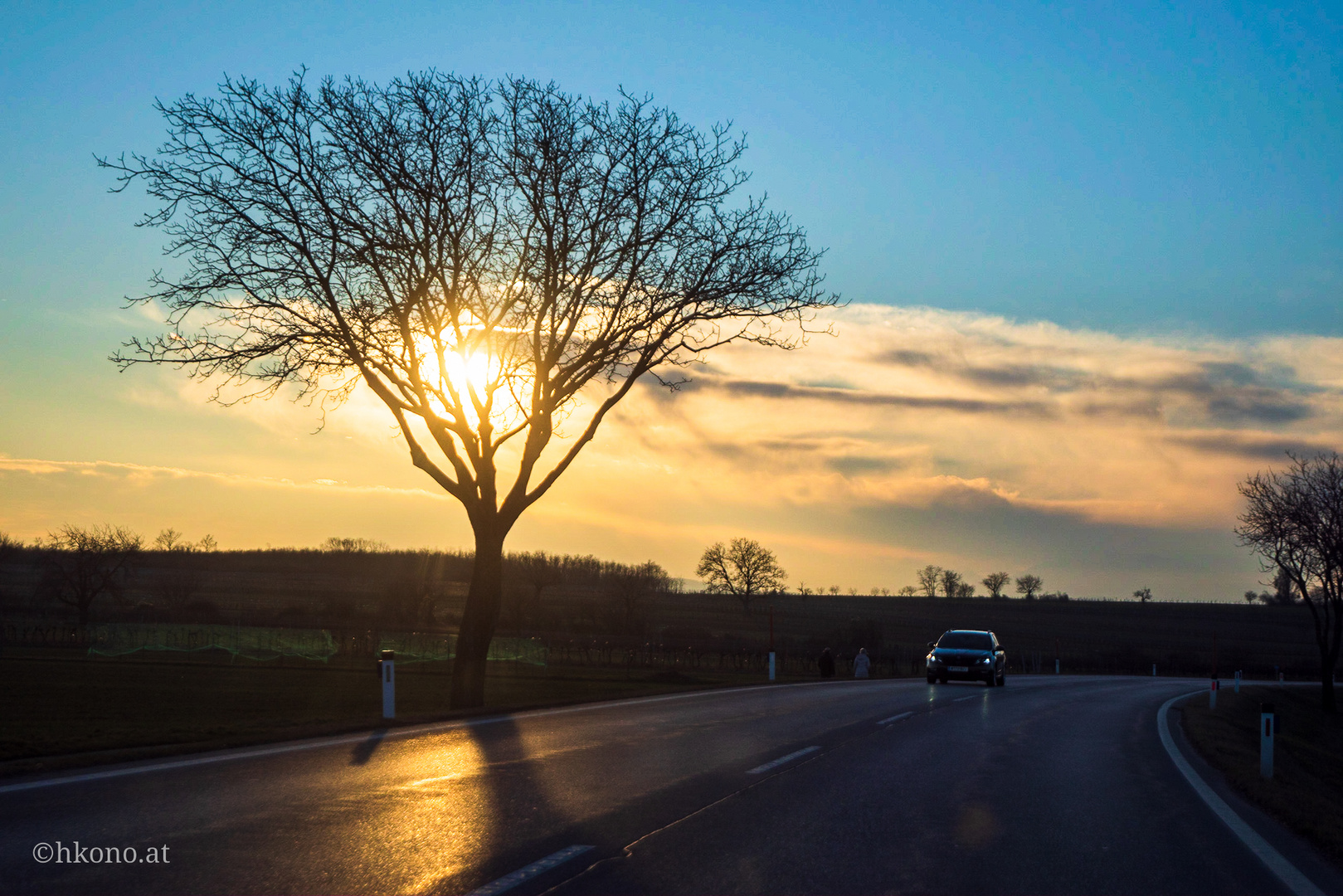 Abends im Burgenland