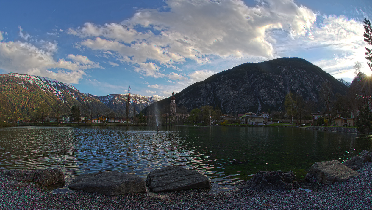 abends (im Dorf)