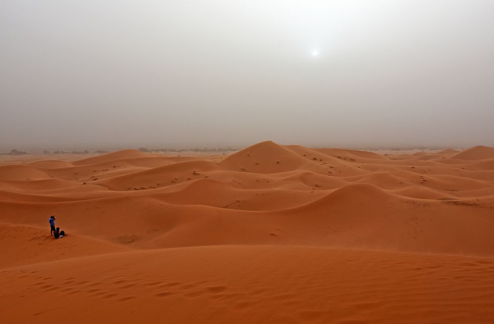 Abends im Erg Chebbi