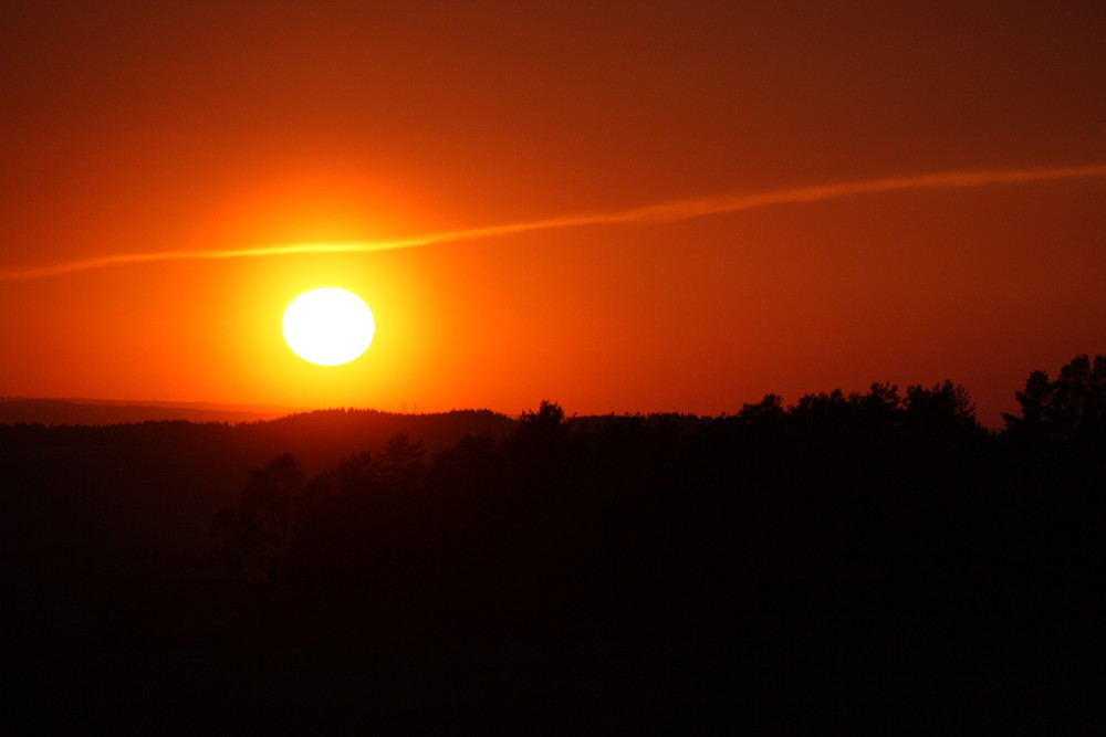 abends im erzgebirg