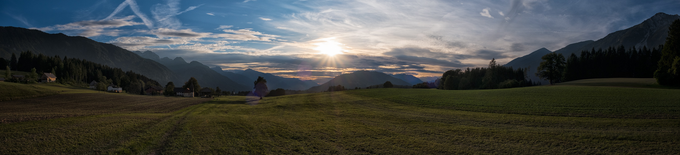 Abends im Gailtal