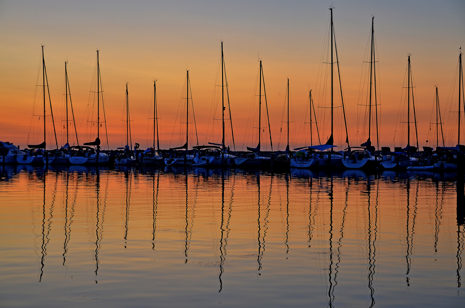 Abends im Hafen