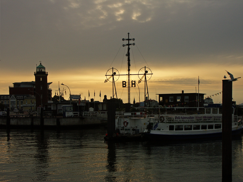 Abends im Hafen....