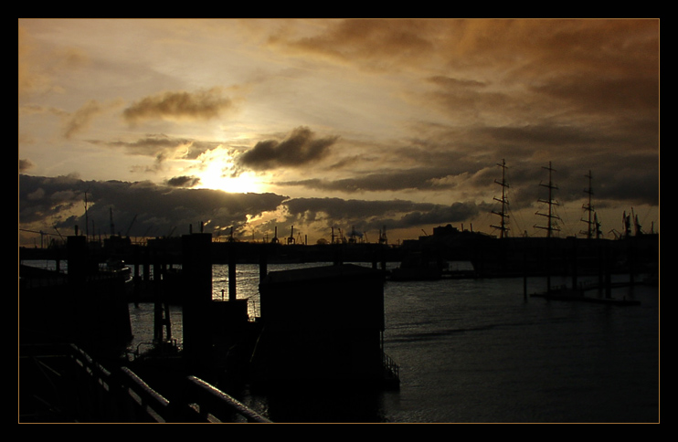 Abend´s im Hafen