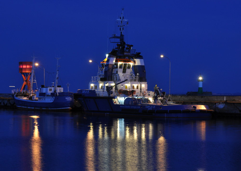 Abends im Hafen