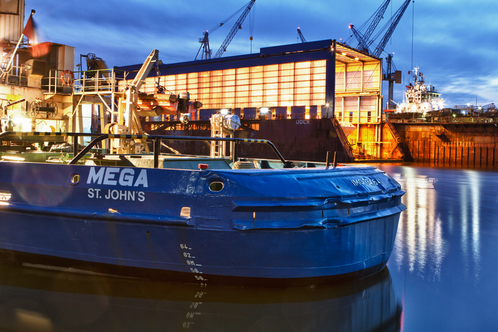 Abends im Hafen