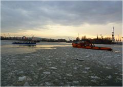 abends im hafen °