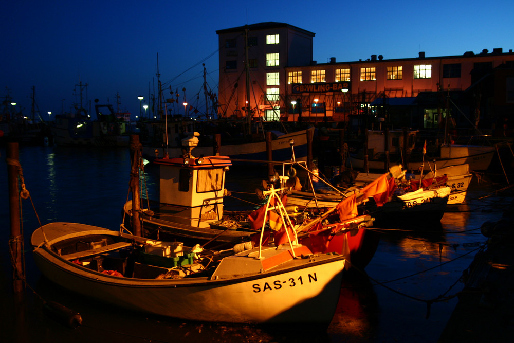 Abends im Hafen ....