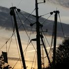 Abends im Hafen Neuharlingersiel