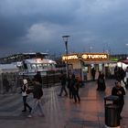 Abends im Hafen von Eminönü