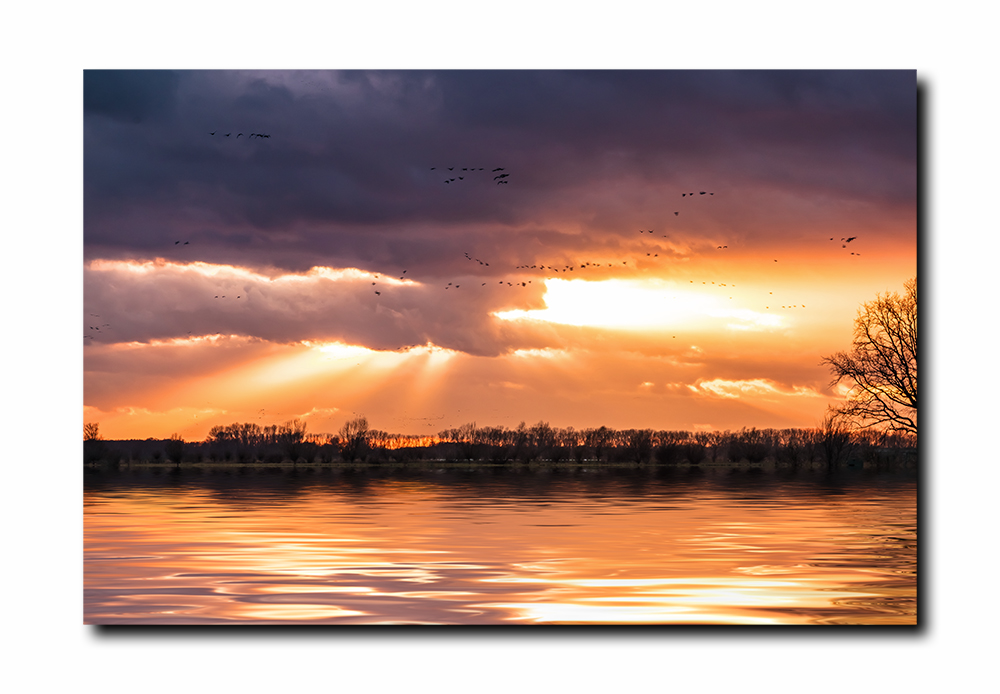 Abends im Havelland