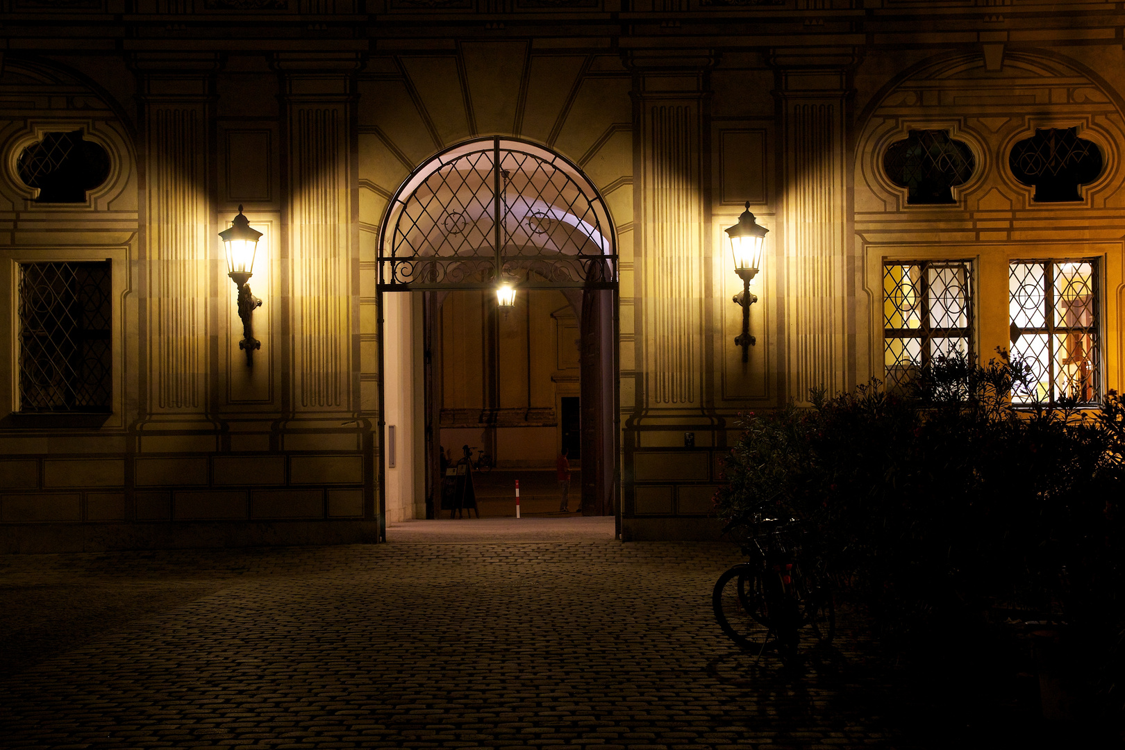 Abends im Kaiserhof