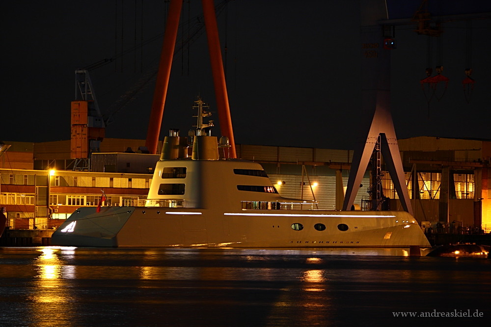 Abends im Kieler Hafen