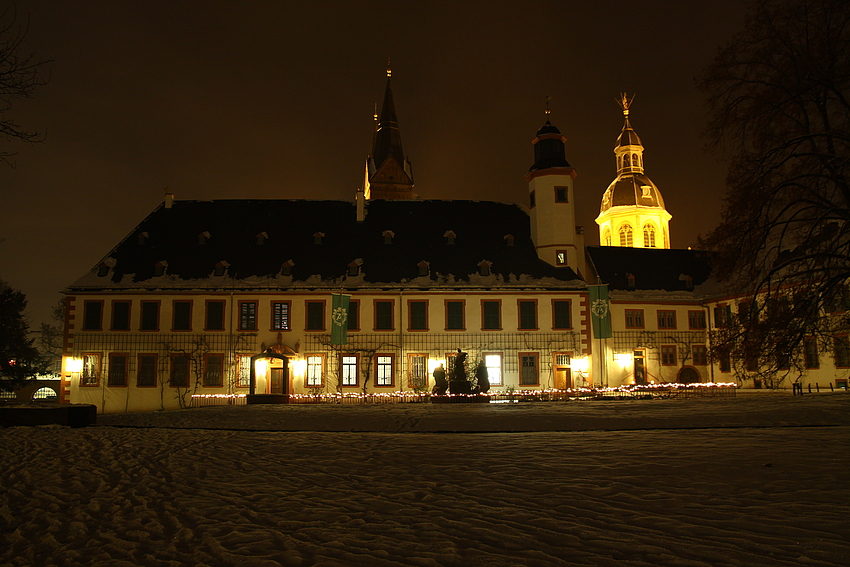 Abends im Klosterhof...