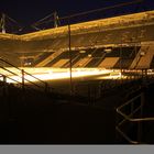 Abends im leeren Stadion