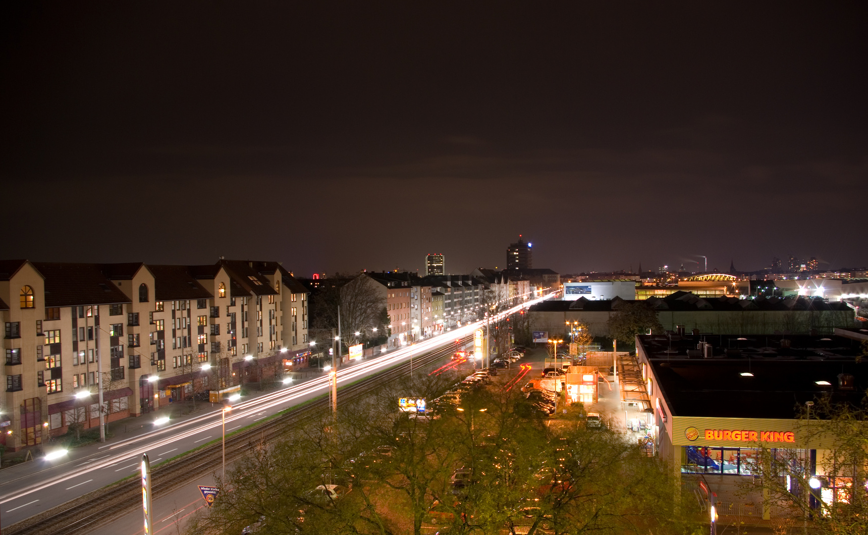 Abends im Mannheimer Süden