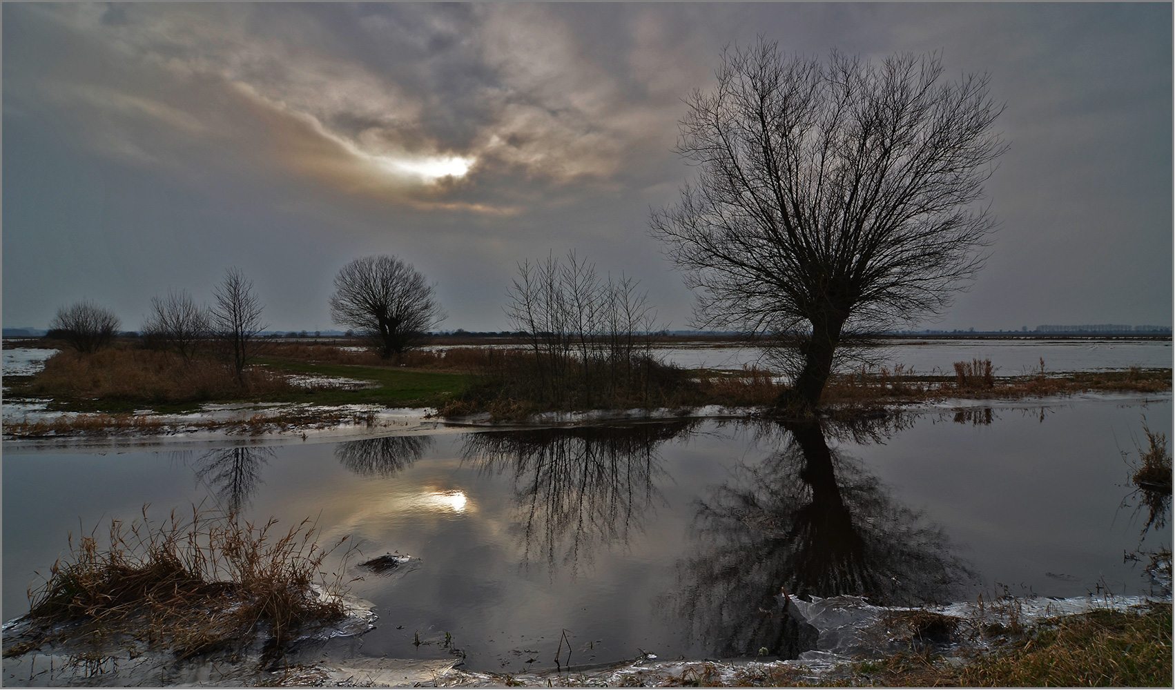 Abends im Moor   . . .