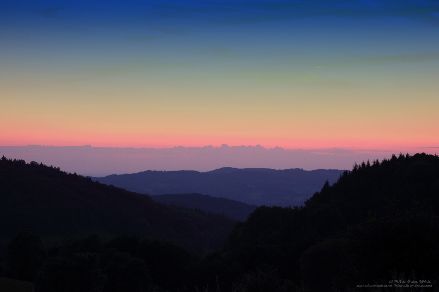 Abends im Odenwald