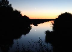 Abends im Parc de Brière