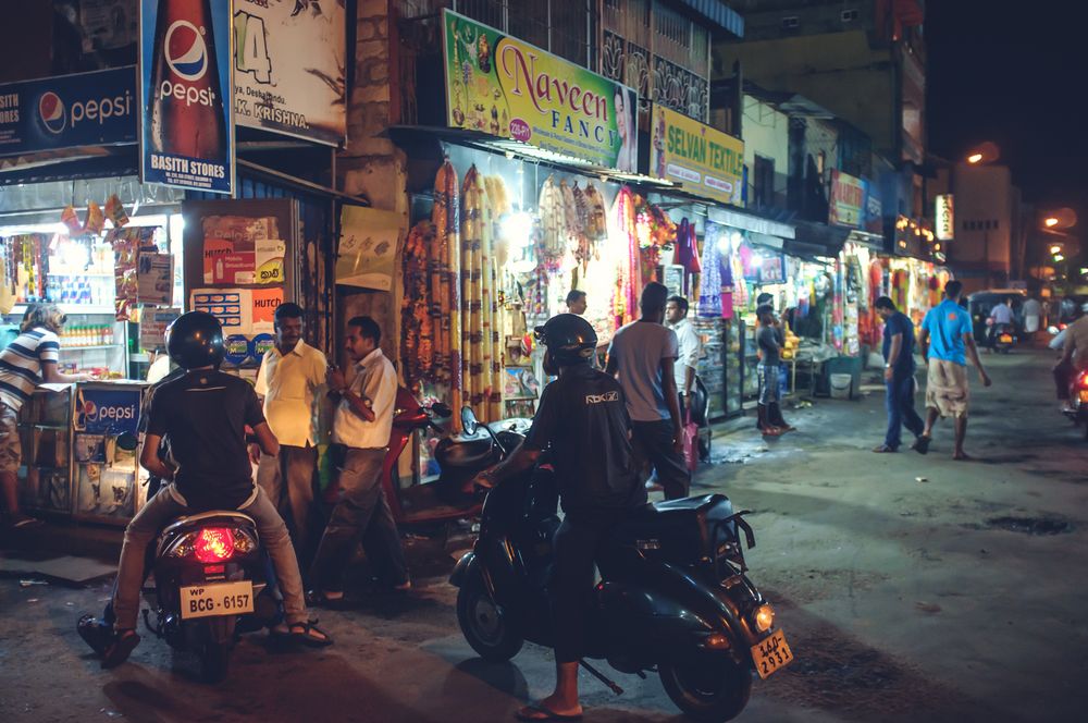 Abends im Pettah