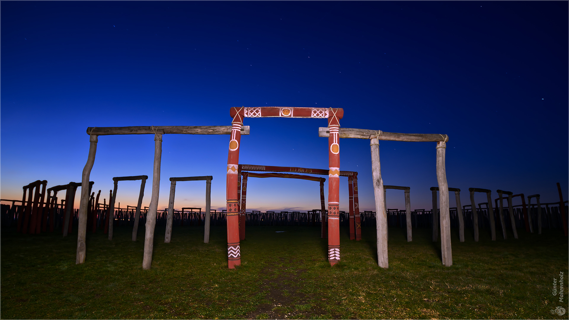 Abends im Ringheiligtum