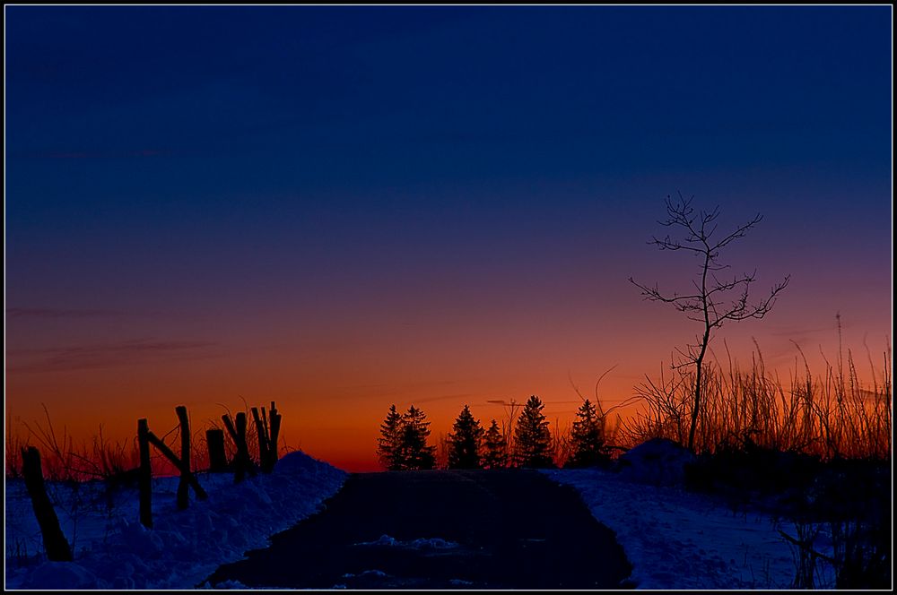 Abends im Sauerland