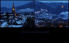 Abends im Schwarzwald