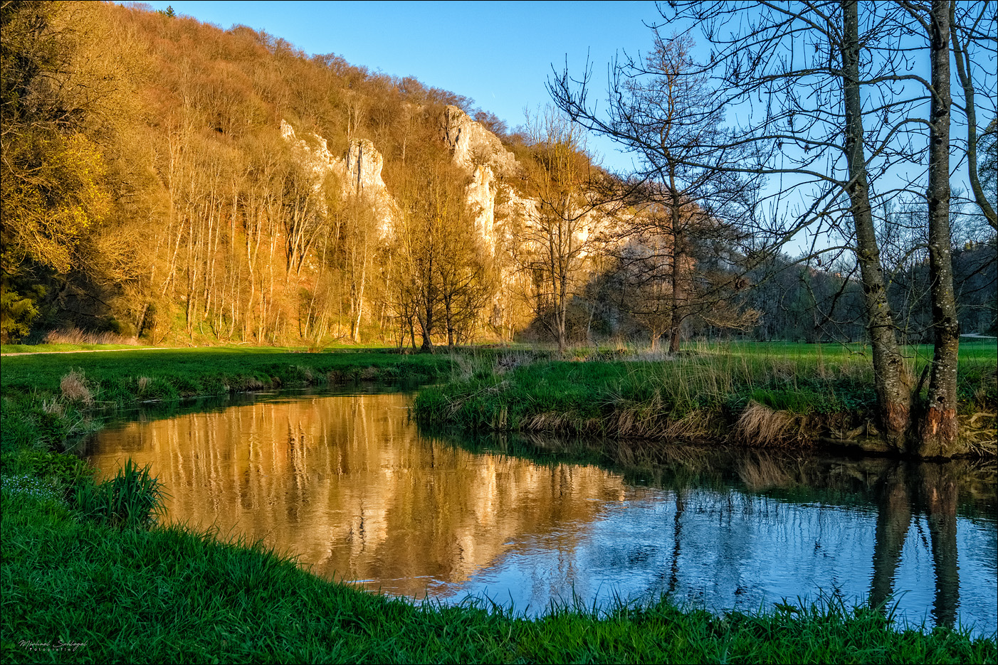 abends im Tal der Großen Lauter