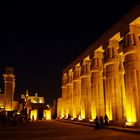 abends im Tempel von Luxor, Ägypten